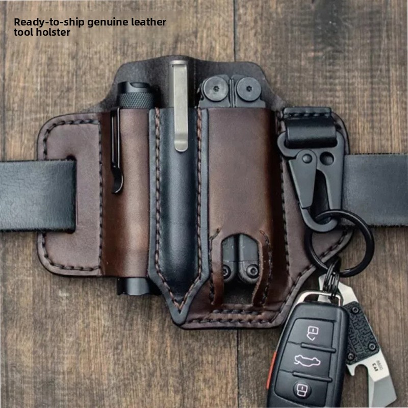 Edc Carry Fanny Pack - Skórzana torba EDC na narzędzia, taktyczny