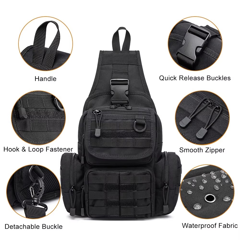 Taktyczna torba na pistolet, t – Edc Concealed Carry Sling Bag recenzja i cena