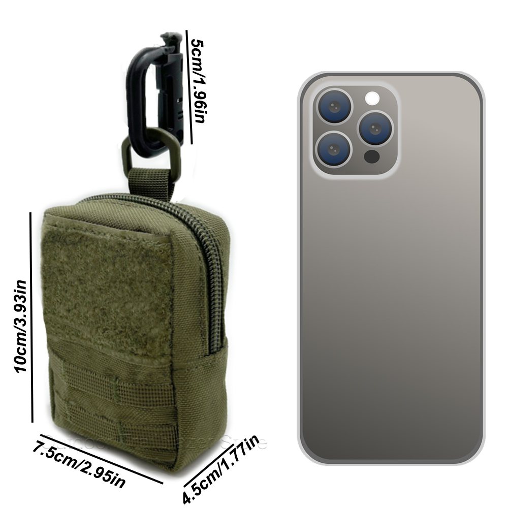 Taktyczna Mini Saszetka MOLLE  – Edc Carry Fanny Pack recenzja i cena