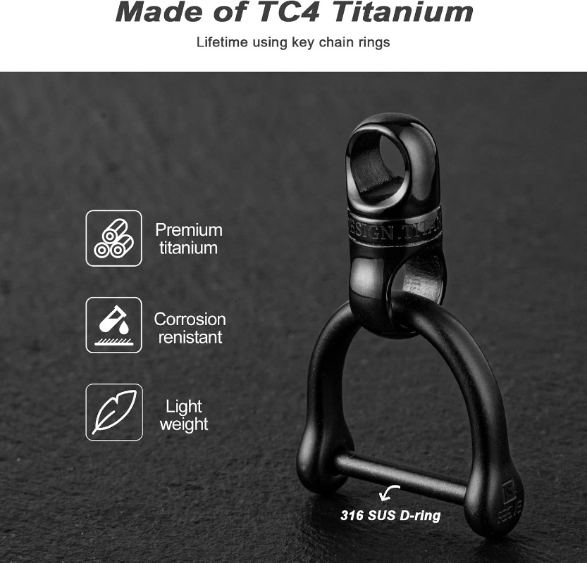 Tytanowy brelok do kluczy z ok – Edc Carry Clip recenzja i cena